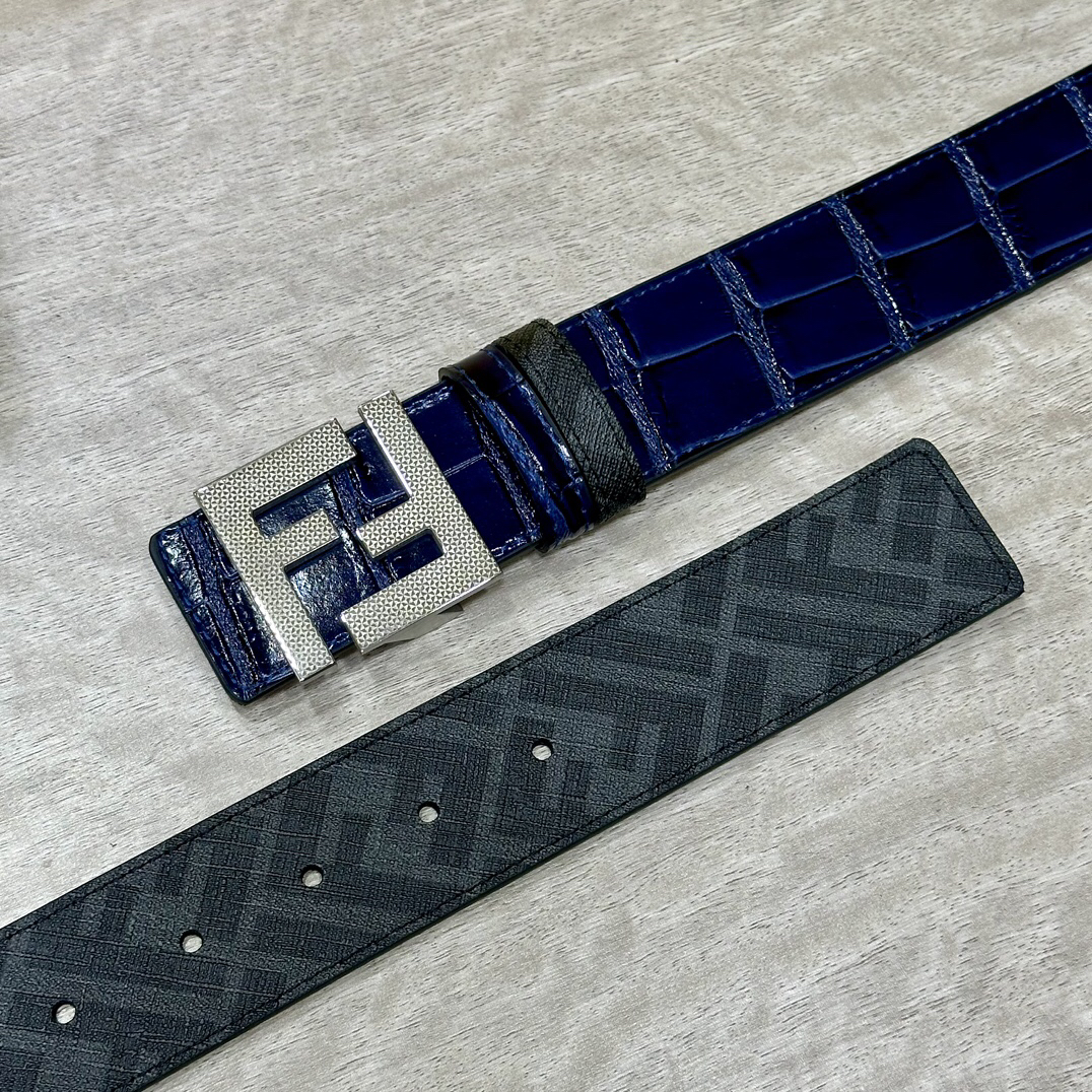 フェンディ「Fendi」FF ベルト - リバーシブル フックベルト