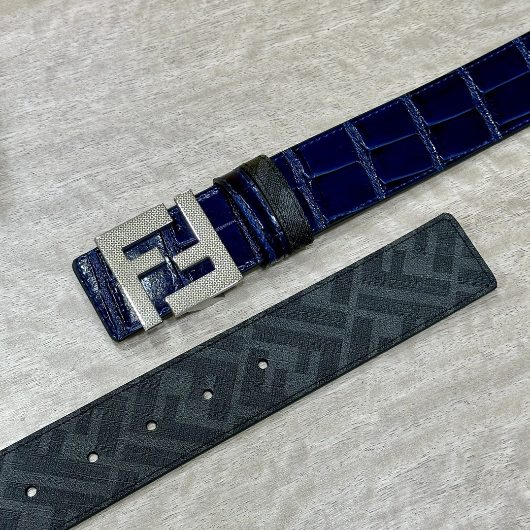 フェンディ「Fendi」FF ベルト - リバーシブル フックベルト