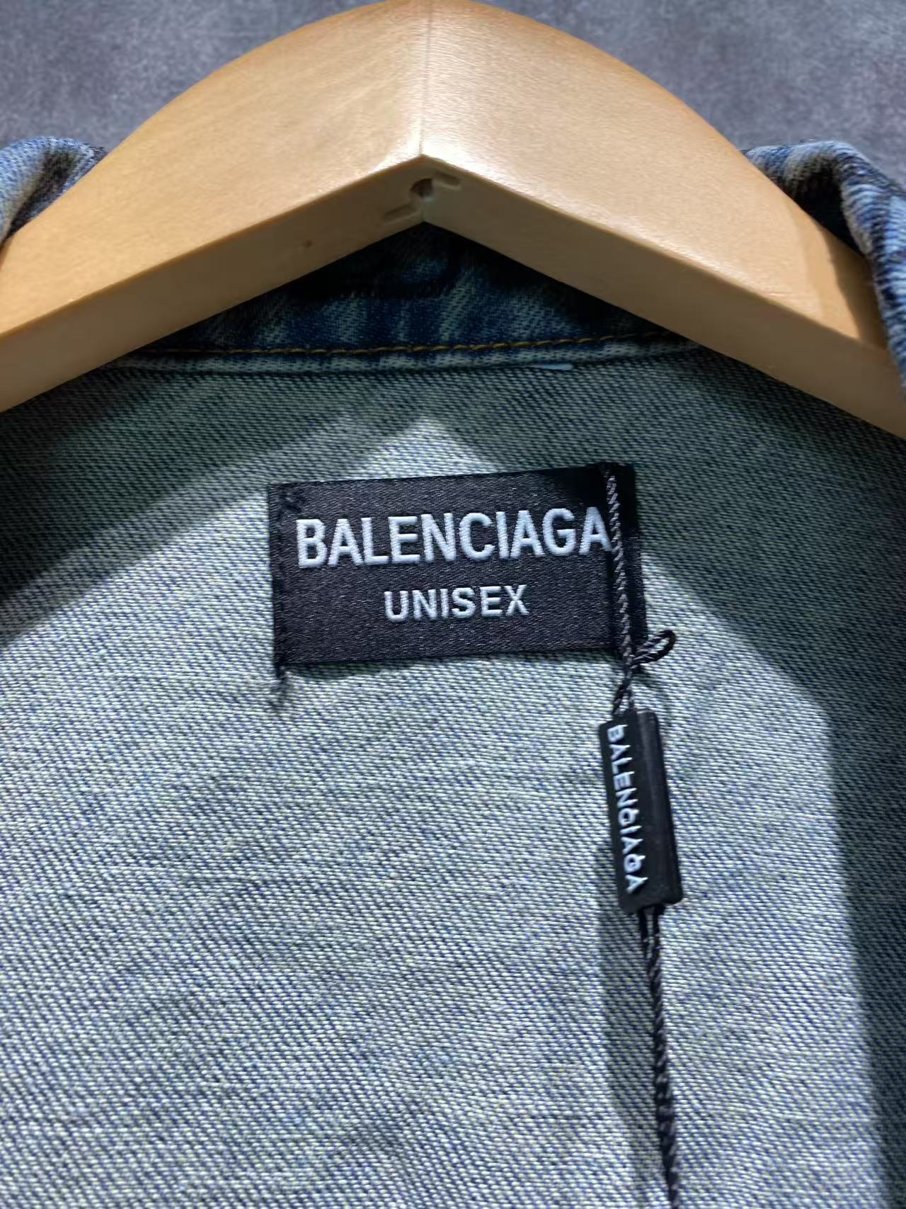 バレンシアガ「Balenciaga」デニムジャケット クラシック リデザイン
