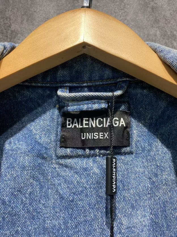 バレンシアガ「Balenciaga」デニムジャケット クラシック リデザイン