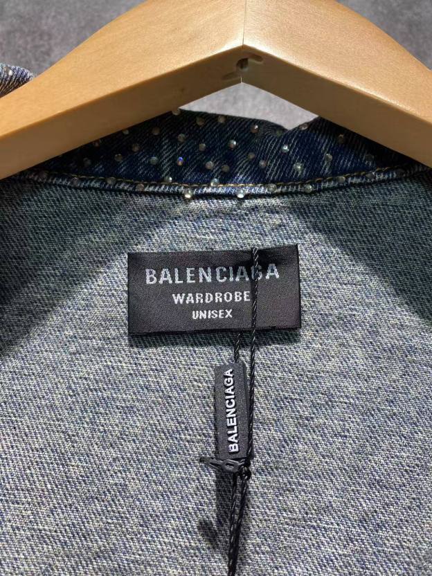 バレンシアガ「Balenciaga」デニムジャケット クラシック リデザイン