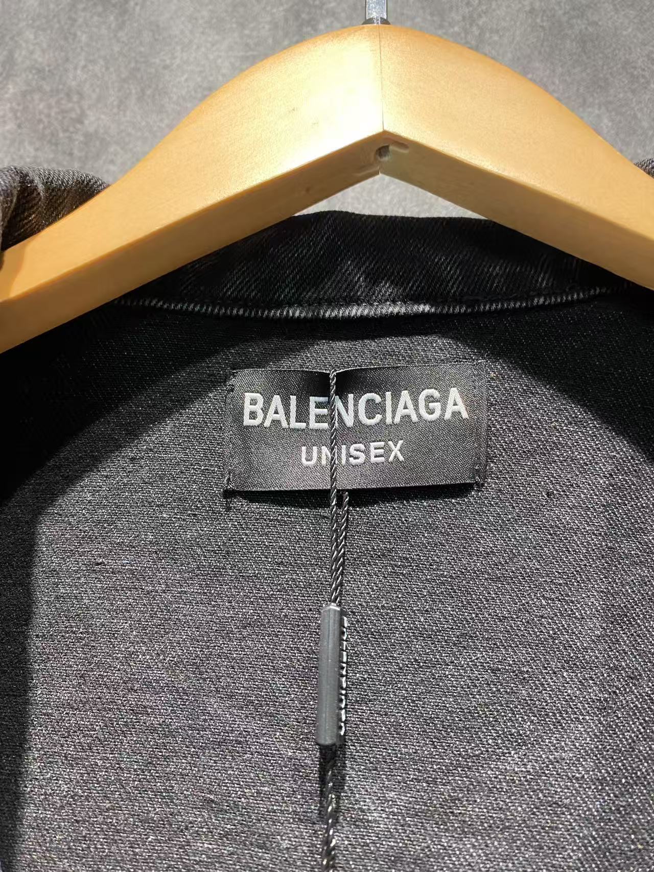 バレンシアガ「Balenciaga」デニムジャケット クラシック リデザイン