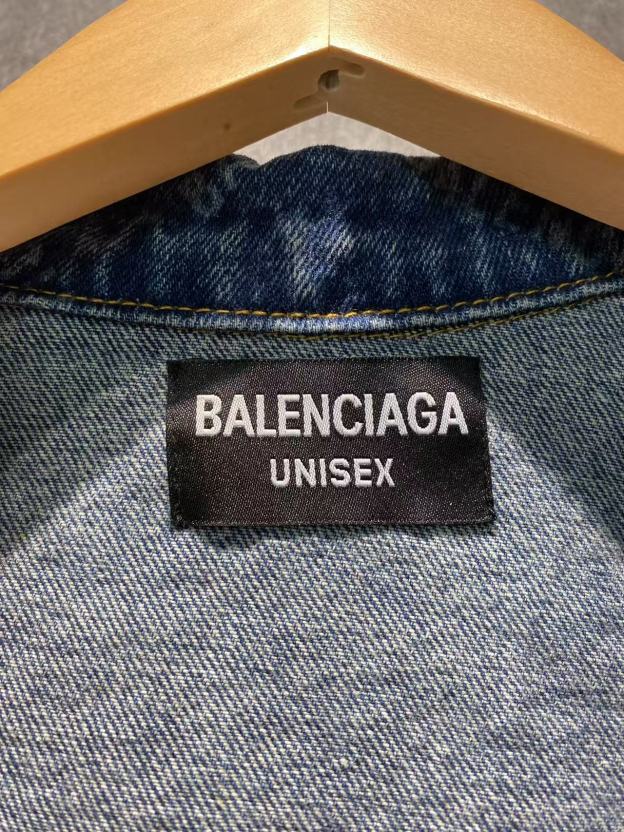バレンシアガ「Balenciaga」デニムジャケット クラシック リデザイン