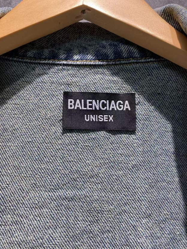 バレンシアガ「Balenciaga」デニムジャケット クラシック リデザイン