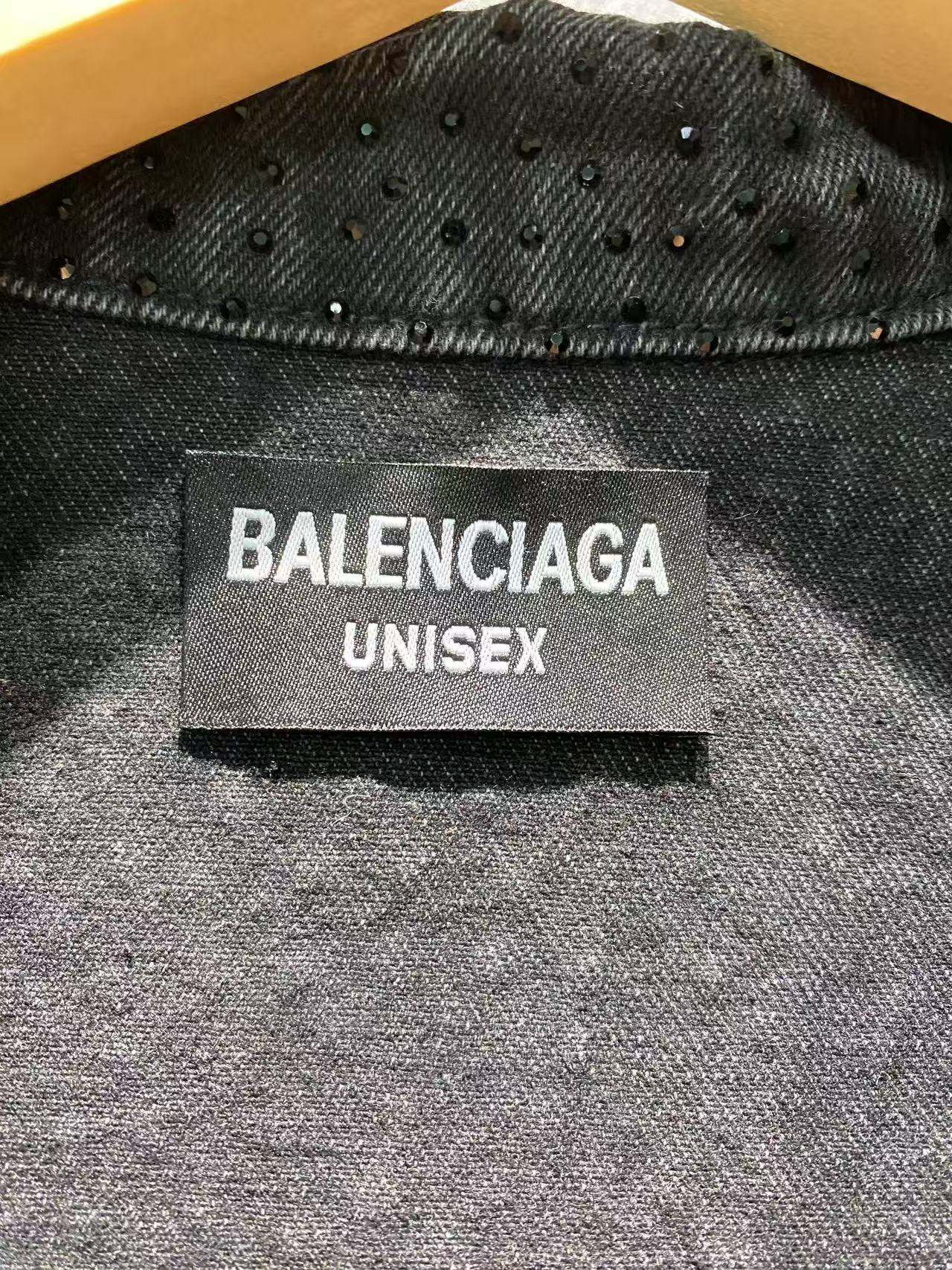 バレンシアガ「Balenciaga」デニムジャケット クラシック リデザイン