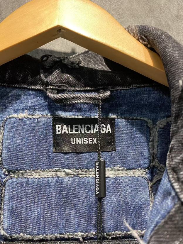 バレンシアガ「Balenciaga」デニムジャケット クラシック リデザイン