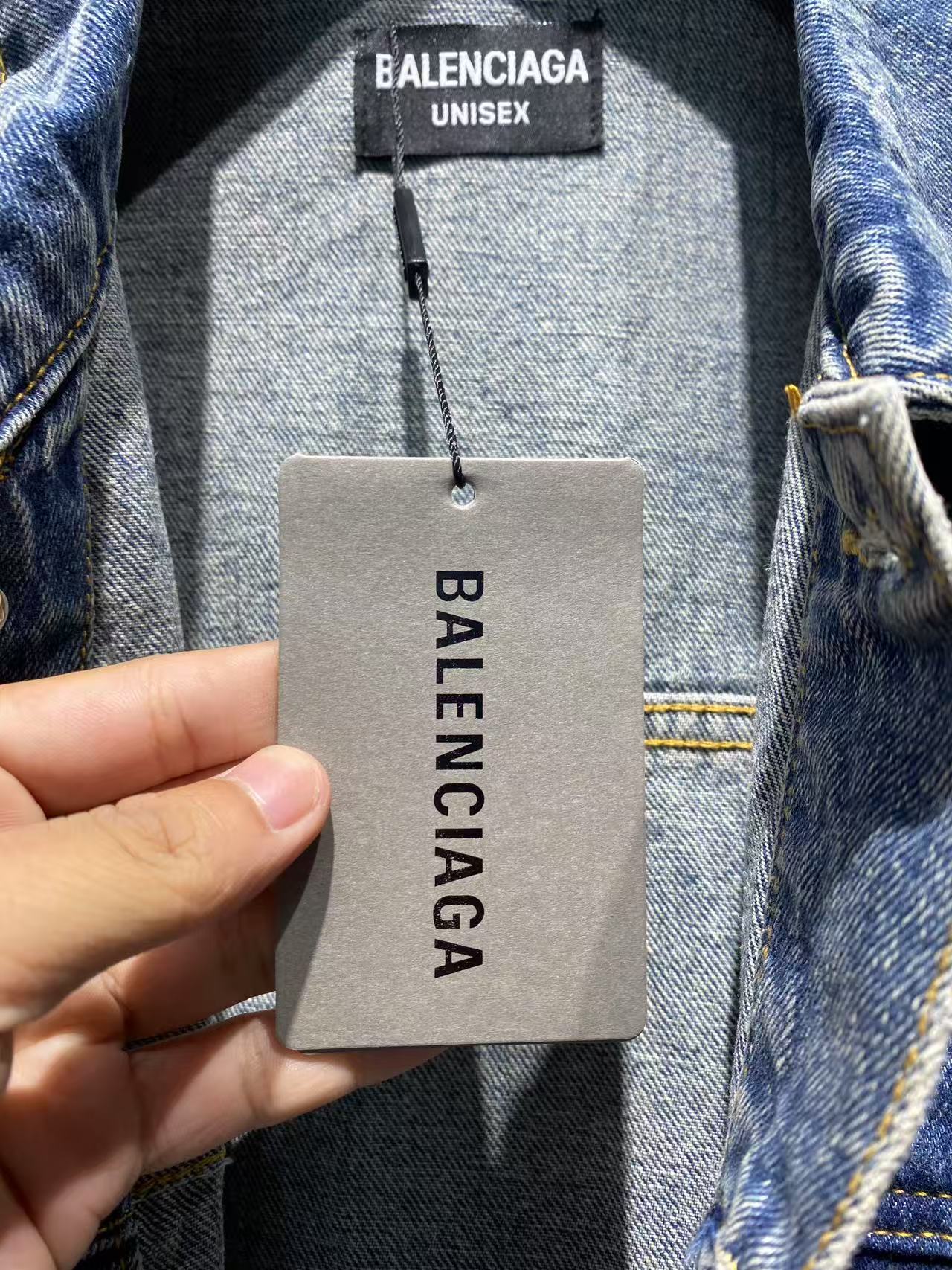 バレンシアガ「Balenciaga」デニムジャケット クラシック リデザイン