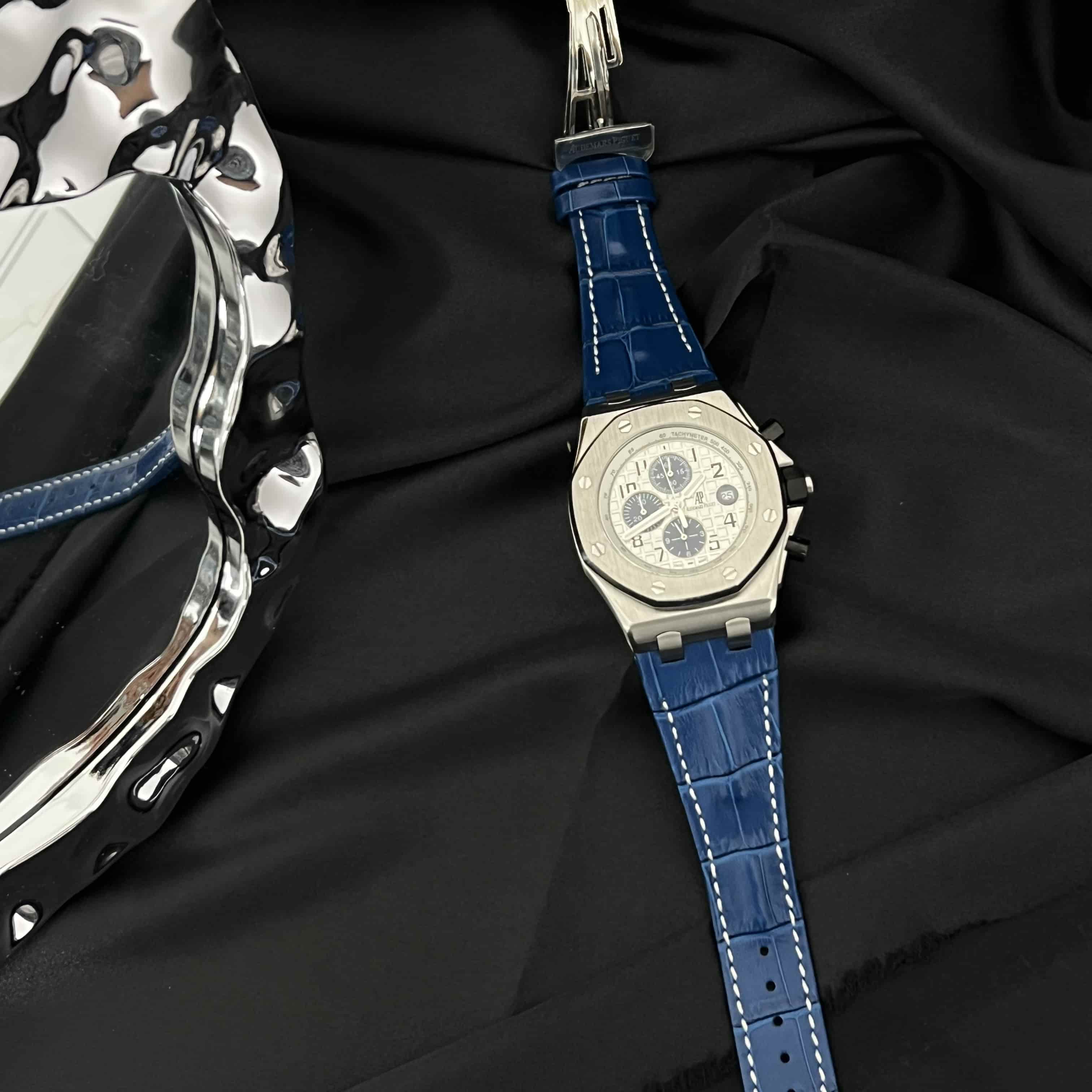 オーデマ ピゲ「Audemars Piguet」Royal Oak Offshore 264 ホワイトダイアル 腕時計43mm