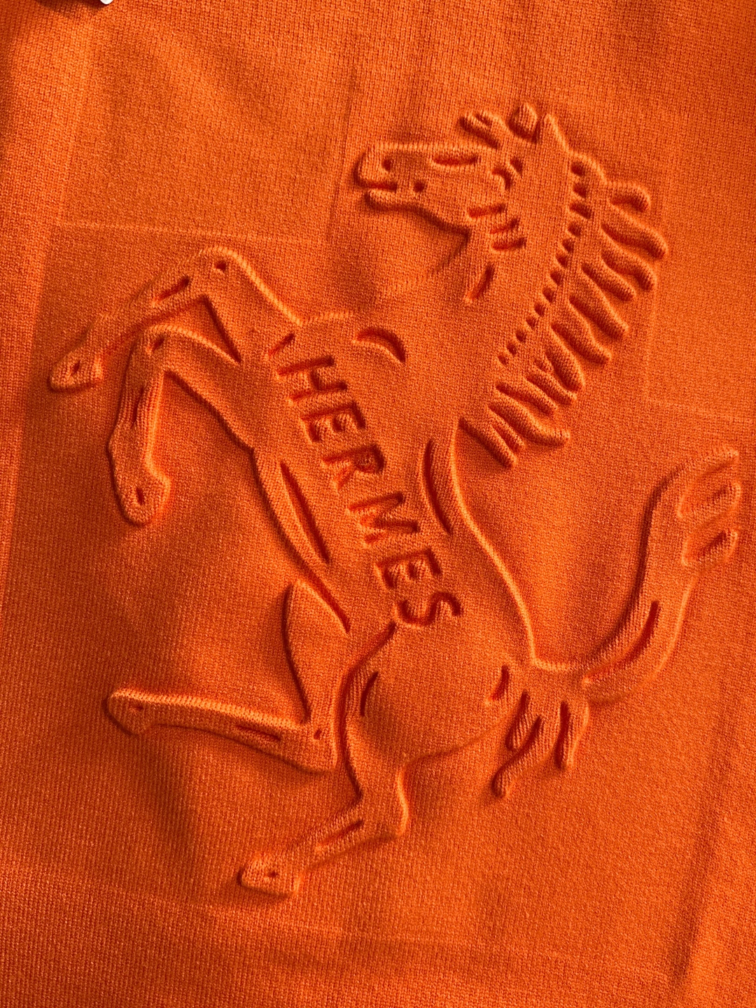 エルメス「Hermès」秋冬全身ジャージー柄新作シンプル丸首ニットウールセーター