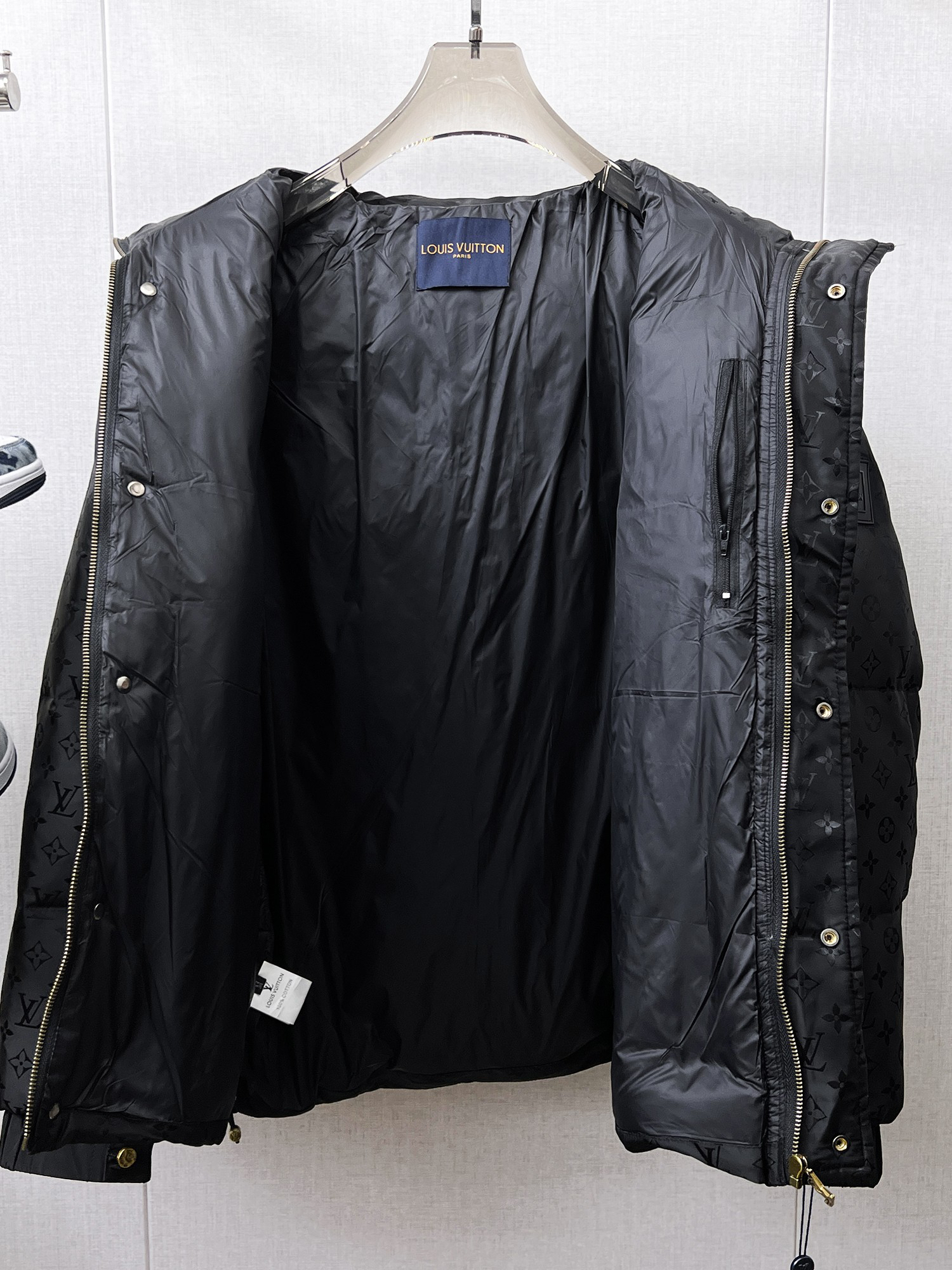ルイ・ヴィトン「Louis Vuitton」‌冬季新作フード付きファッショナブルダウンジャケット