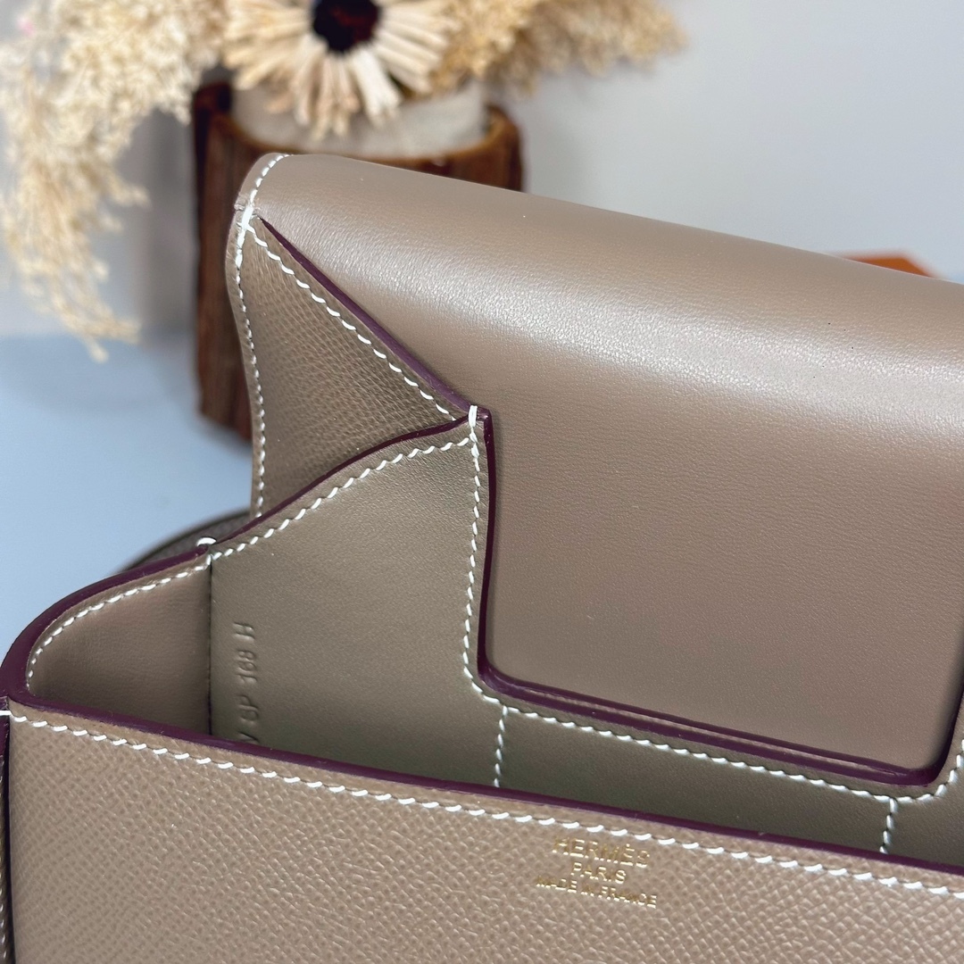 【厳選新入荷】エルメス Della Cavalleria Mini サドル金具クロスボディバッグ「乗馬モチーフ本革ショルダー」