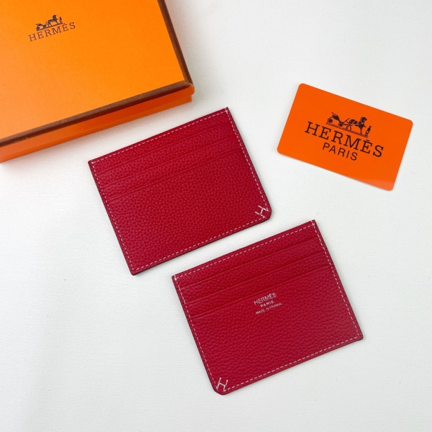 エルメス「Hermès」エンプソン牛革カードケース 10色