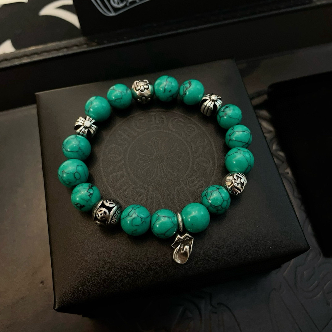 クロムハーツ「Chrome Hearts」ブレスレット - ヴィンテージ＆ロックテイスト ペア用