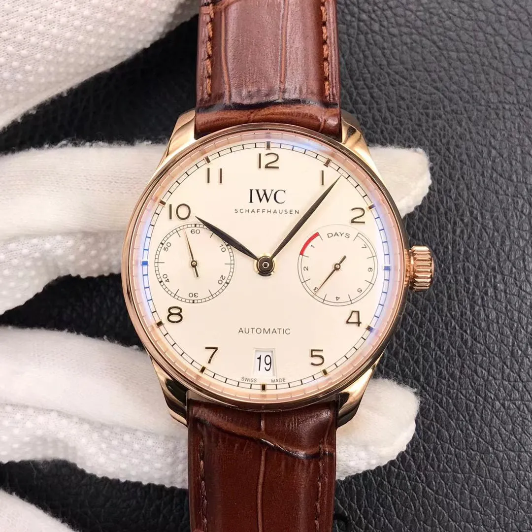 アイ・ダブリュー・シー「IWC」ポルトギーゼ 7デイズパワーリザーブ メカニカル腕時計42MM