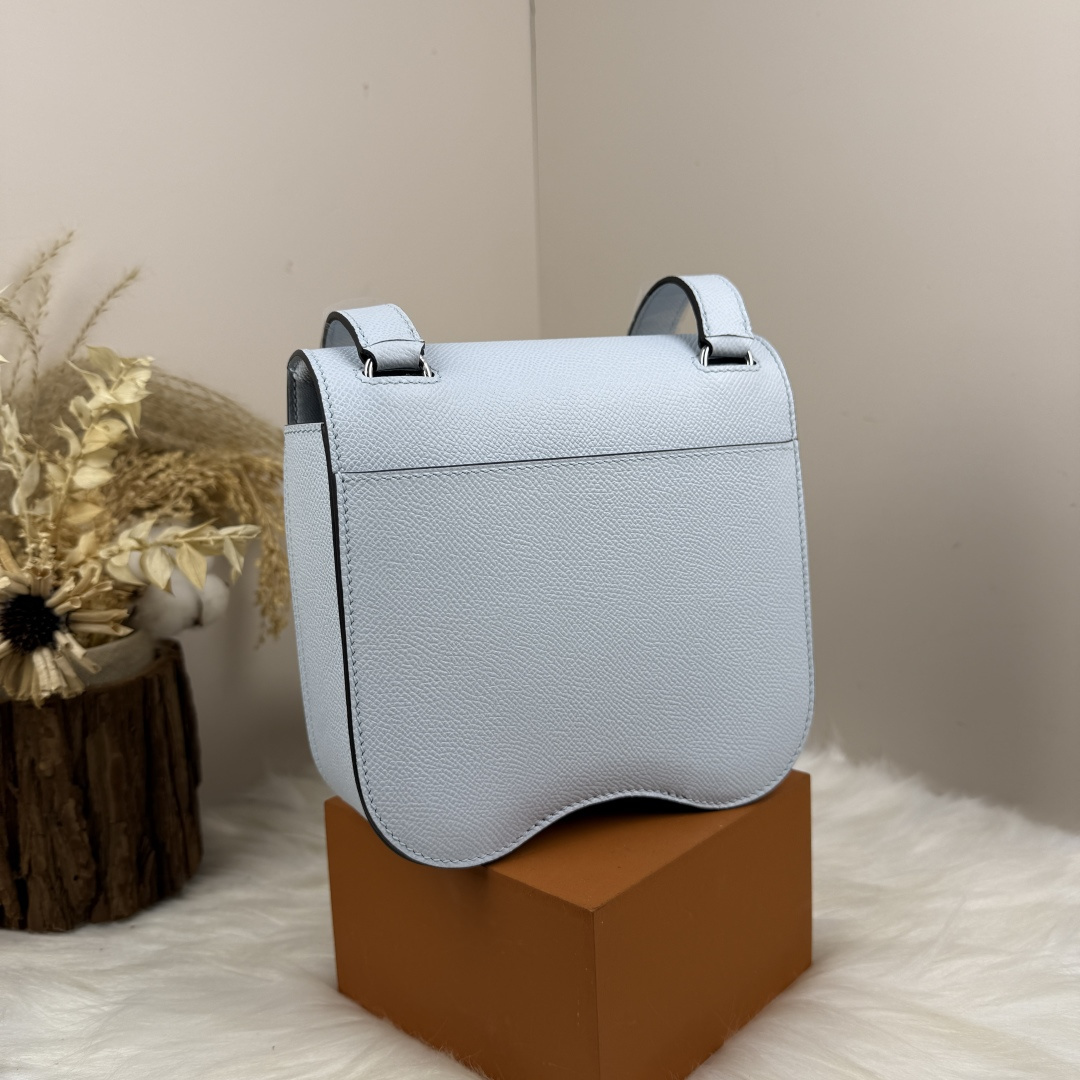 【厳選新入荷】エルメス Della Cavalleria Mini サドル金具クロスボディバッグ「乗馬モチーフ本革ショルダー」