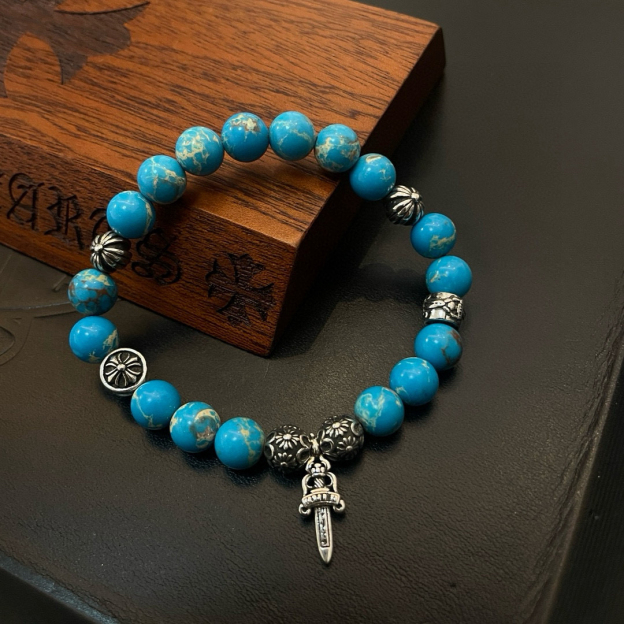 クロムハーツ「Chrome Hearts」ブレスレット - ヴィンテージ＆ロックテイスト ペア用