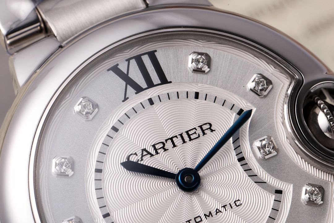 カルティエ［Cartier］バロン ブルー ドゥ 自動巻き腕時計 33mm