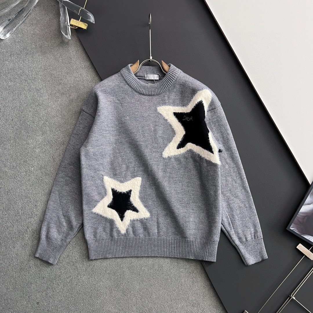 ディオール「Dior」秋冬新作ニットクルーネックセーター