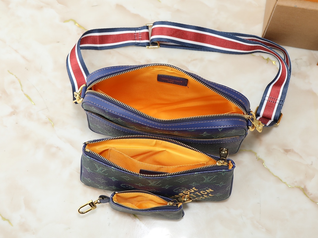 ルイ・ヴィトン「Louis Vuitton」新作 Trio メッセンジャーバッグ