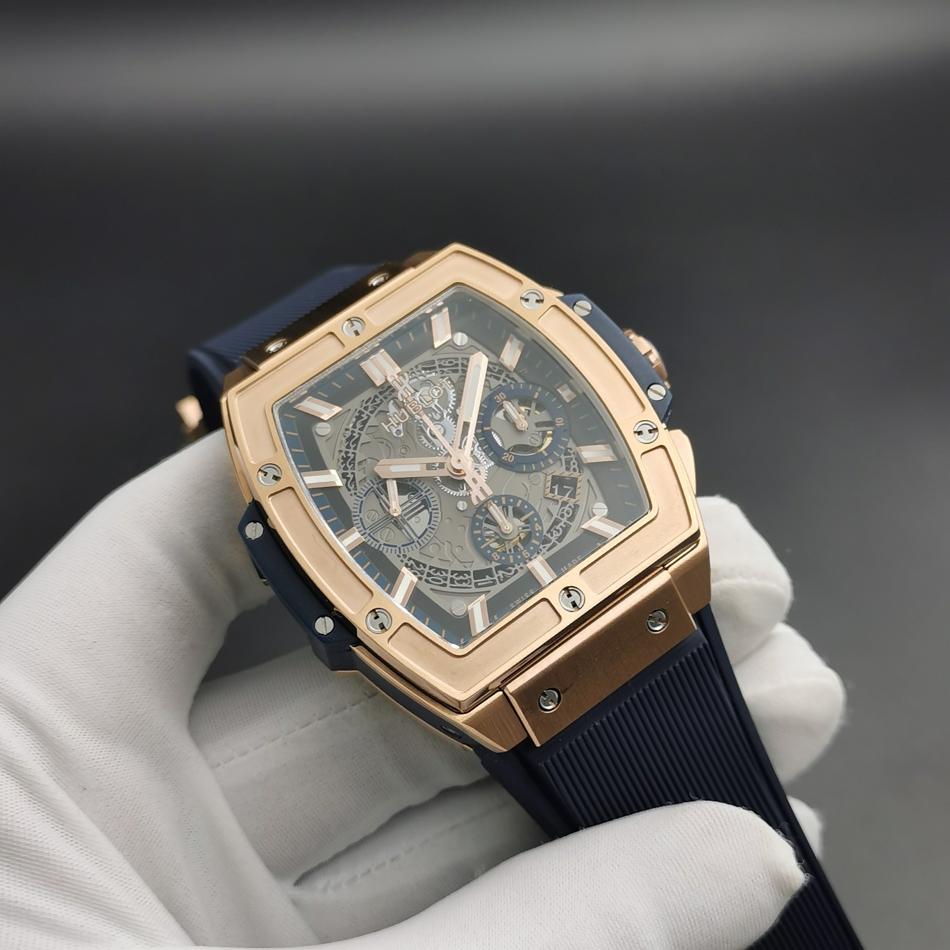 ウブロ［Hublot］スピリット オブ ビッグバン クロノグラフ メンズウォッチ42MM