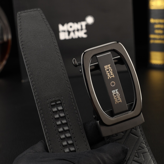 【厳選在庫】Montblanc ビジネスマン正装ベルト「全長約 100cm」