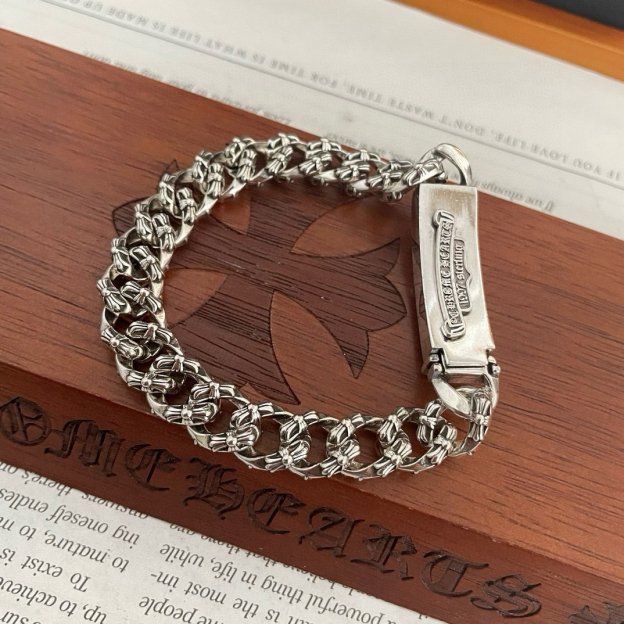 クロムハーツ「Chrome Hearts」ブレスレット - ヴィンテージ＆ロックテイスト ペア用