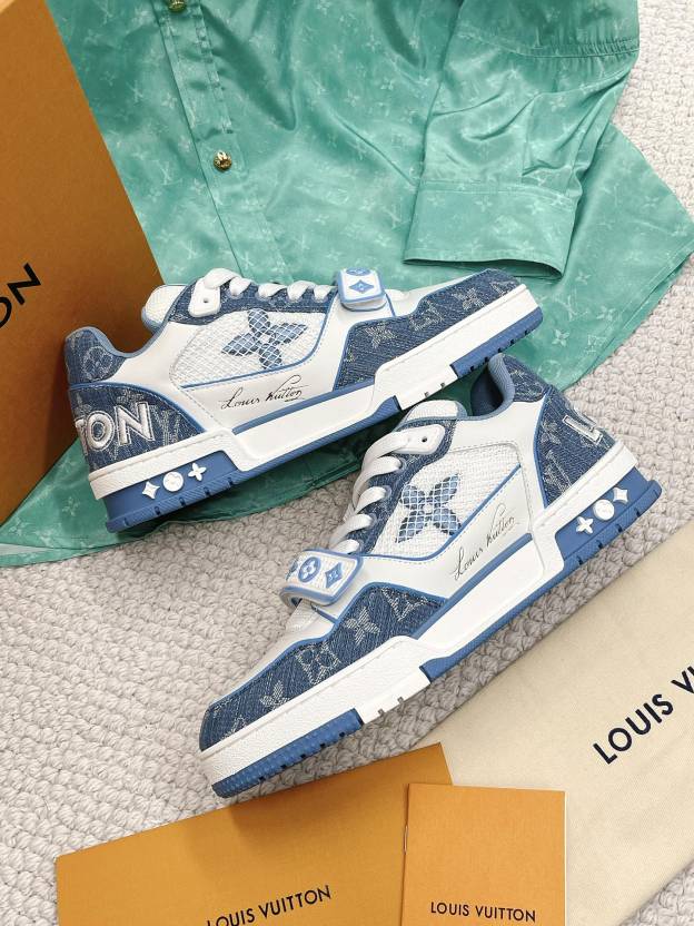 ルイ・ヴィトン「Louis Vuitton」LV トレイナー スニーカー - テクニカルメッシュ