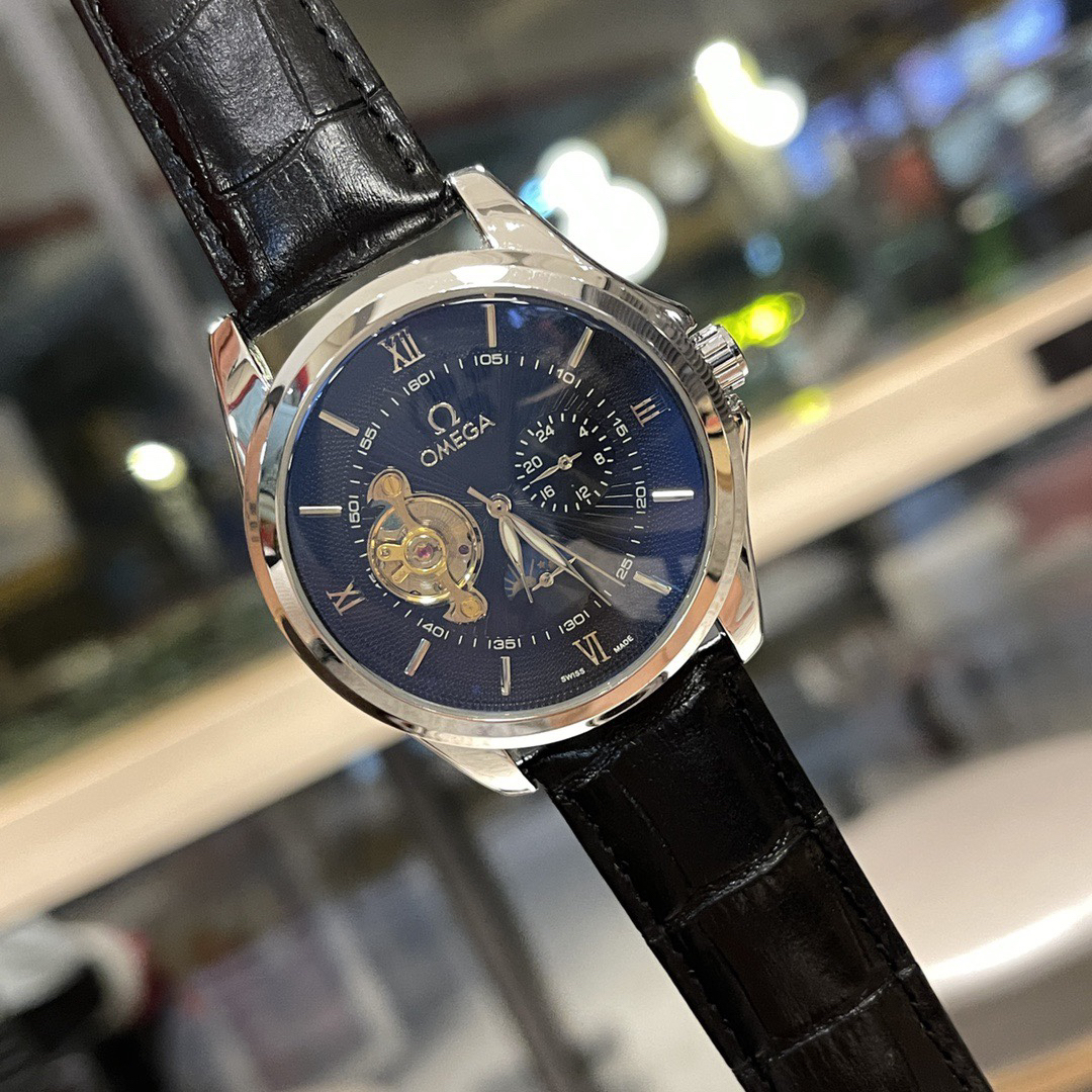 オメガ［Omega］インフライホイール パーペチュアルカレンダー メカニカルウォッチ40MM