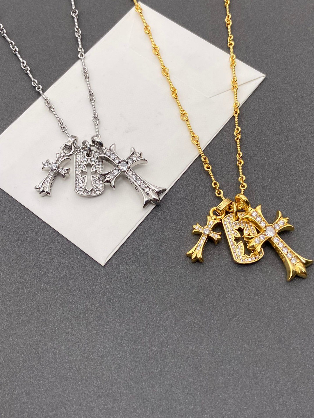 クロムハーツ「Chrome Hearts」クラシック ペンダントネックレス - 男女兼用