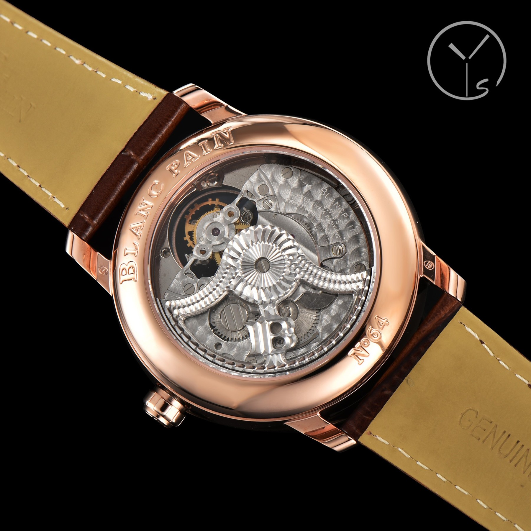 ブランパン「Blancpain」クラシックコレクション トゥールビヨン 腕時計40MM