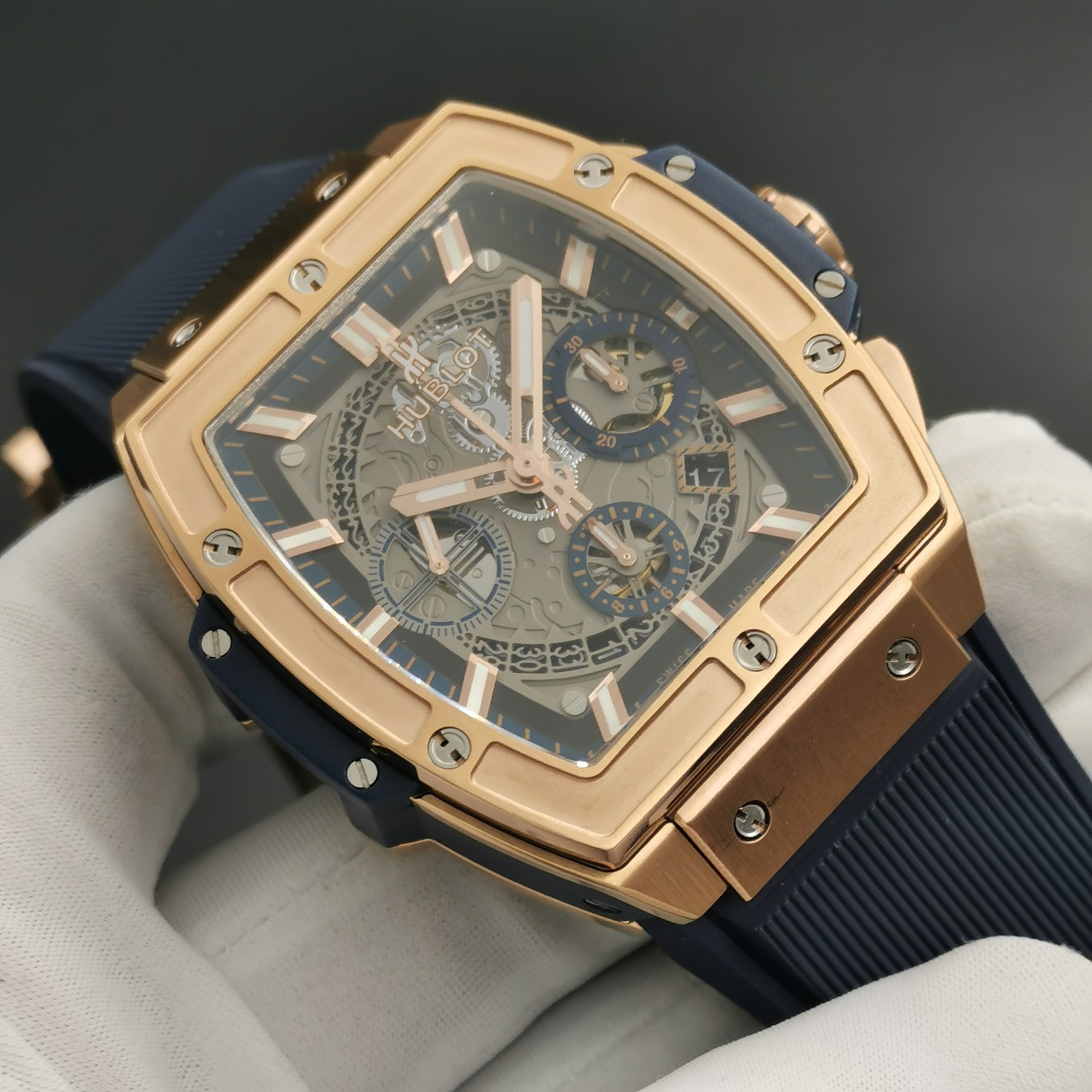 ウブロ［Hublot］スピリット オブ ビッグバン クロノグラフ メンズウォッチ42MM