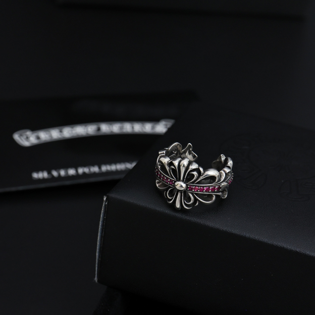 クロムハーツ「Chrome Hearts」クラシックヴィンテージ＆モダンリング - サイズ調整可能