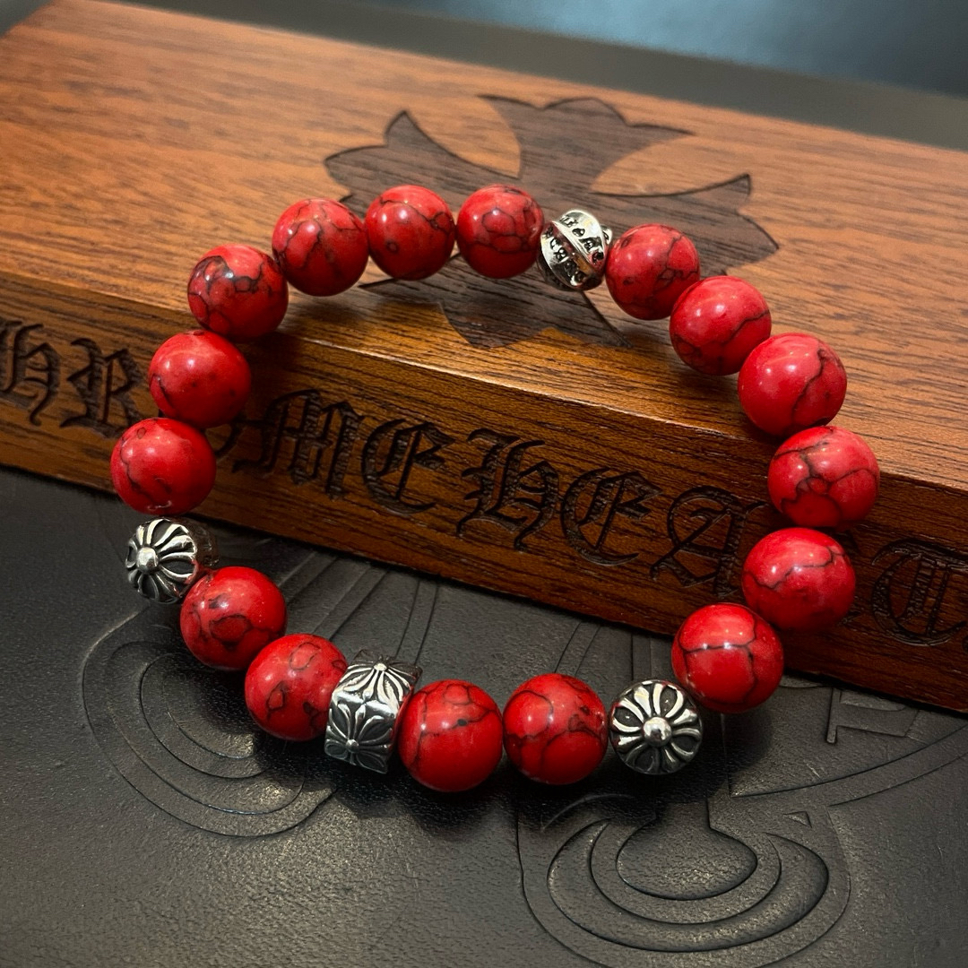 クロムハーツ「Chrome Hearts」ブレスレット - ヴィンテージ＆ロックテイスト ペア用