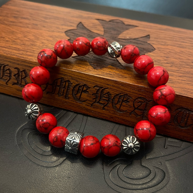 クロムハーツ「Chrome Hearts」ブレスレット - ヴィンテージ＆ロックテイスト ペア用