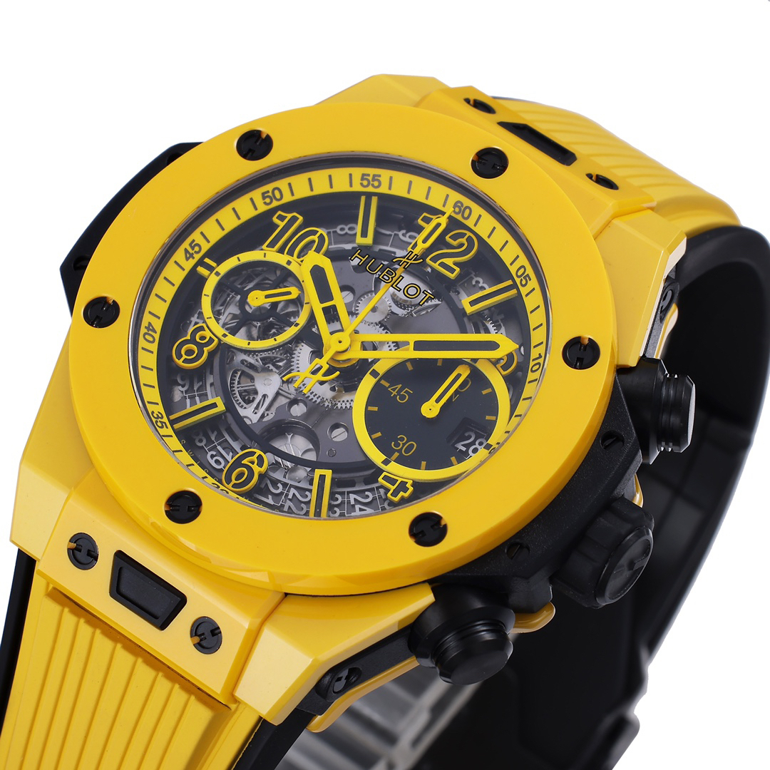 ウブロ(Hublot) 新作 ビッグ・バン ウニコ イエローマジック 44MM