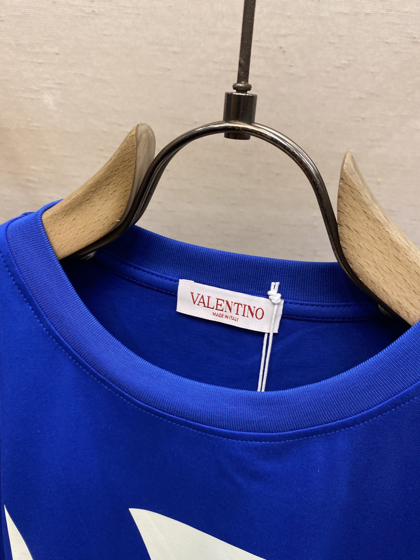 ヴァレンティノ「Valentino」2025 ニューコレクション ピュアコットン オーバーサイズ クルーネックTシャツ
