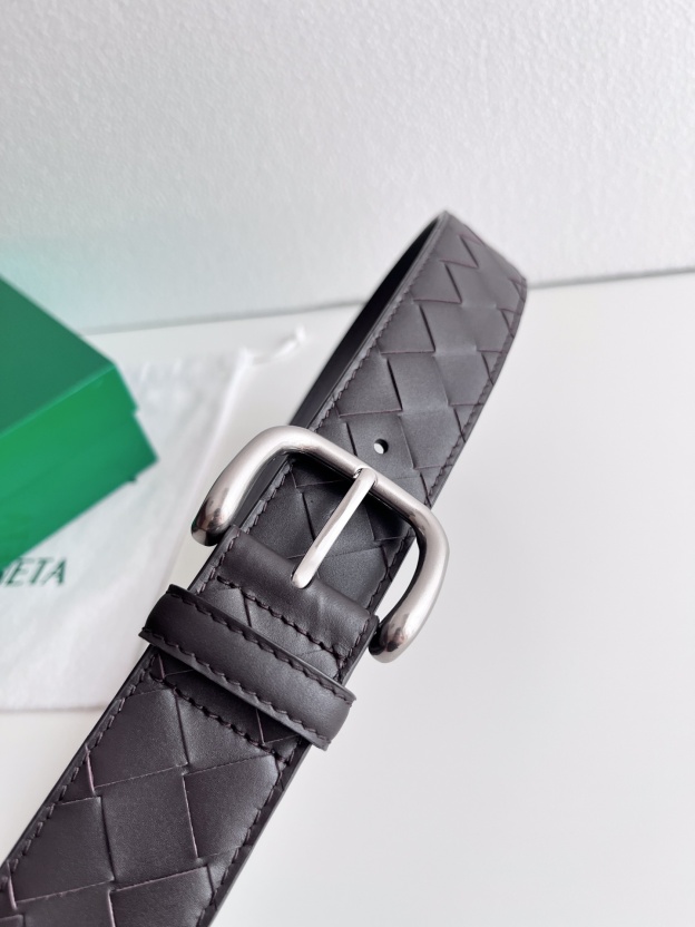 ボッテガ ヴェネタ「Bottega Veneta」 イントレッチオ ワイドベルト100CM