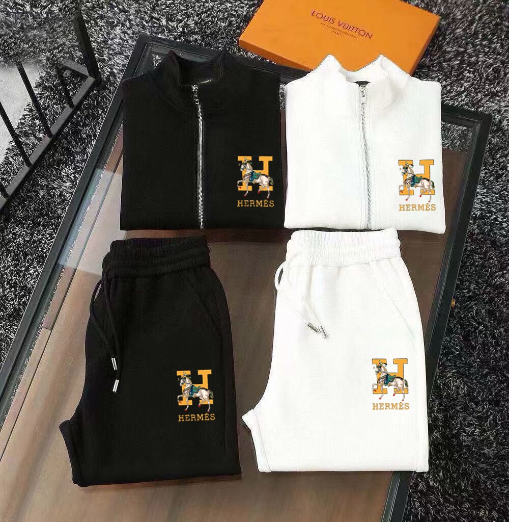 エルメス「Hermès」秋冬 メンズ スウェットセット