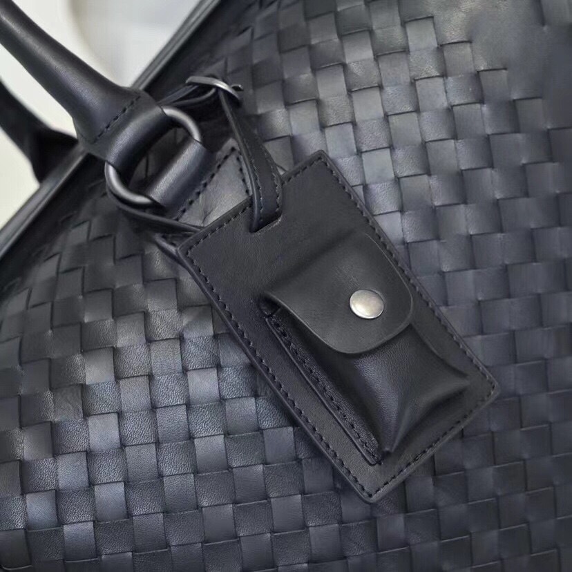 ボッテガ・ヴェネタ「Bottega Veneta」Intrecciato トラベルトートバッグ