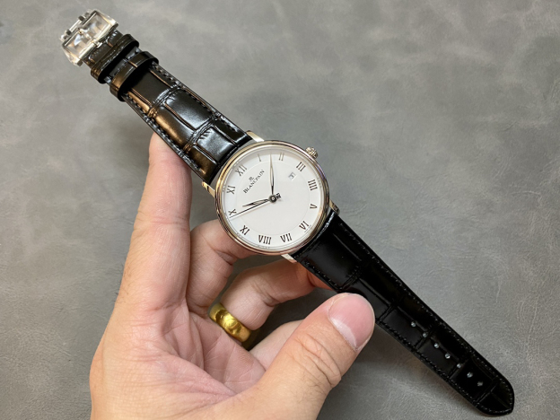 ブランパン「Blancpain」ヴィルレ クラシック エナメルダイアルメンズウォッチ40mm