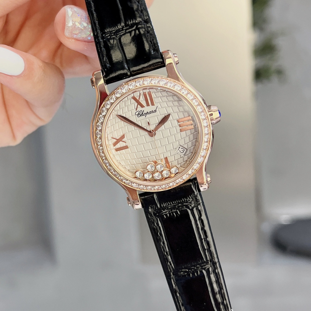 ショパール「Chopard」Happy Diamonds レディースウォッチ36MM