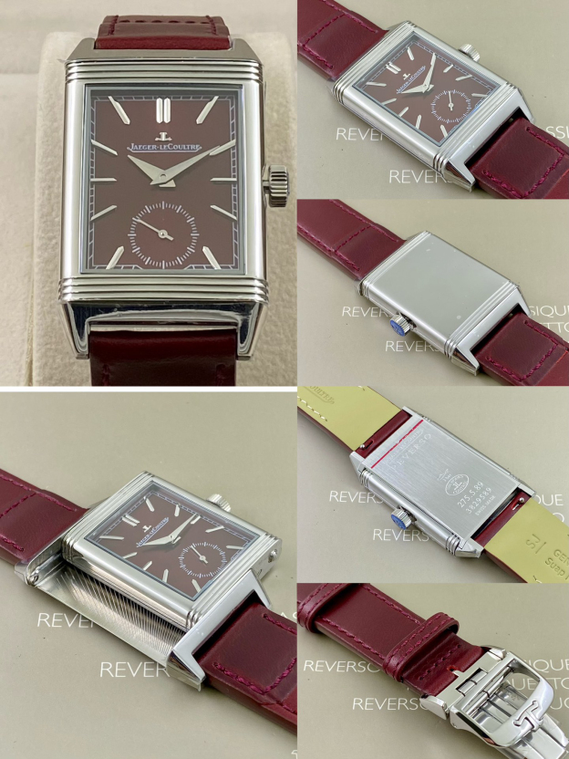 ジャガー・ルクルト［Jaeger-LeCoultre］レベルソ・トリビュート・デュオ・スモールセコンド 45.6×27.4MM