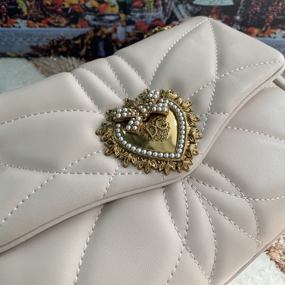 ドルチェ・アンド・ガッバーナ「D&G」4159 レザー ショルダーバッグ