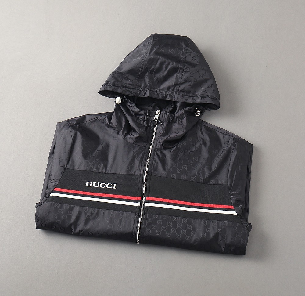 グッチ「Gucci 」秋冬新作メンズフード付きジャケット