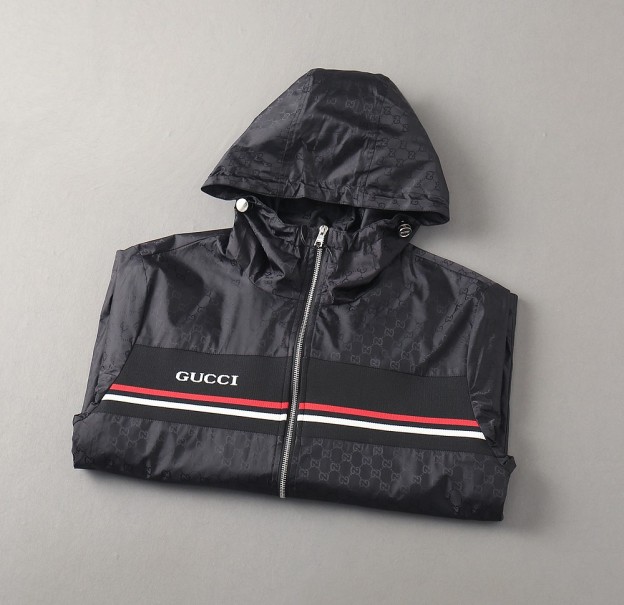 グッチ「Gucci 」秋冬新作メンズフード付きジャケット
