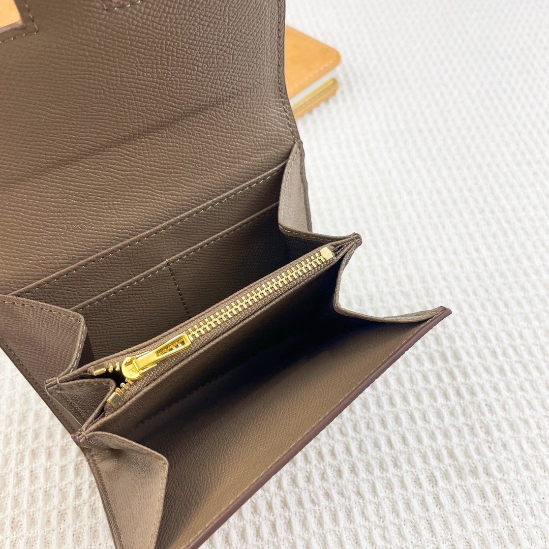 エルメス「Hermès」カンカンミニショートウォレット