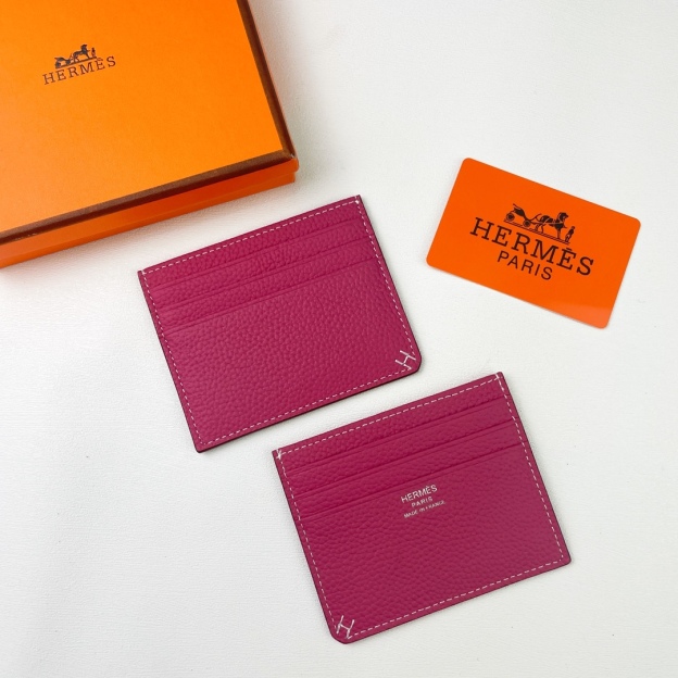 エルメス「Hermès」エンプソン牛革カードケース 10色