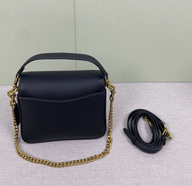 コーチ「Coach」19 レザーショルダーバッグ