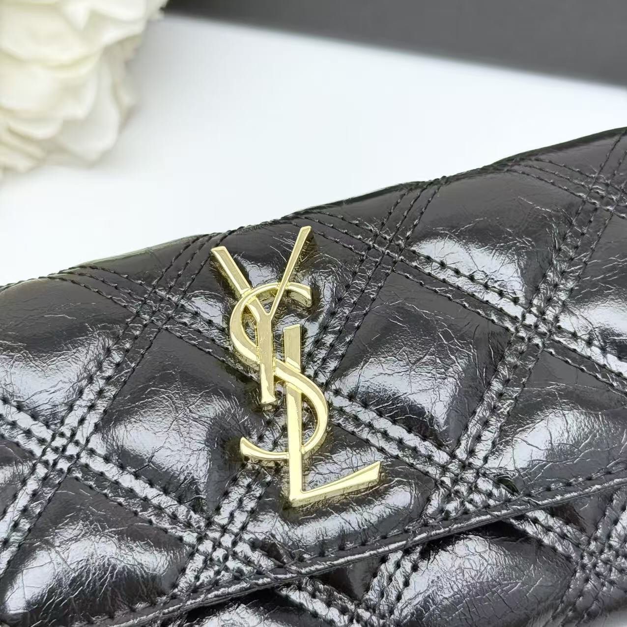 サンローラン「Saint Laurent」フラップウォレット