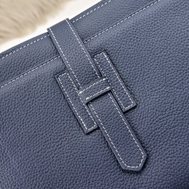 エルメス New H Passant ジップ クラッチバッグ